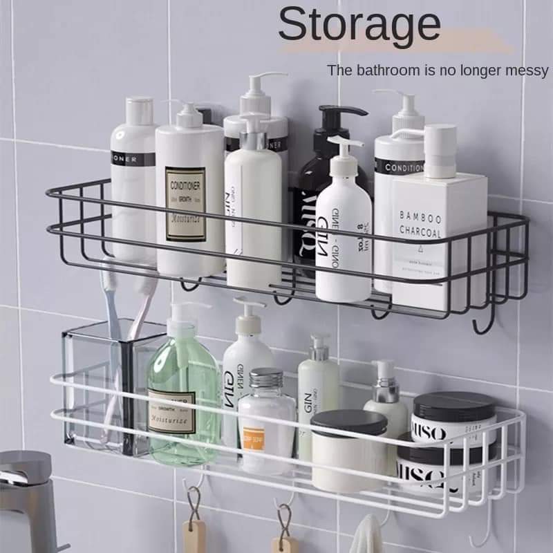 Iron Wall Mounted Shelf With Hook - My Store