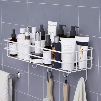 Iron Wall Mounted Shelf With Hook - My Store
