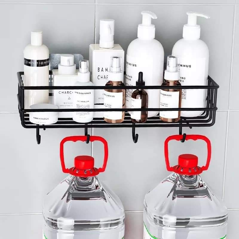 Iron Wall Mounted Shelf With Hook - My Store