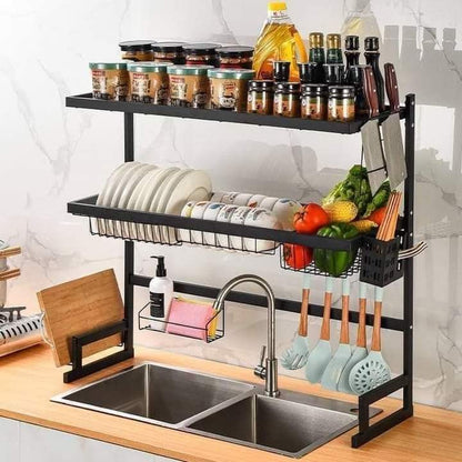 Double Layer Over The Sink Rack - My Store