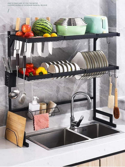 Double Layer Over The Sink Rack - My Store
