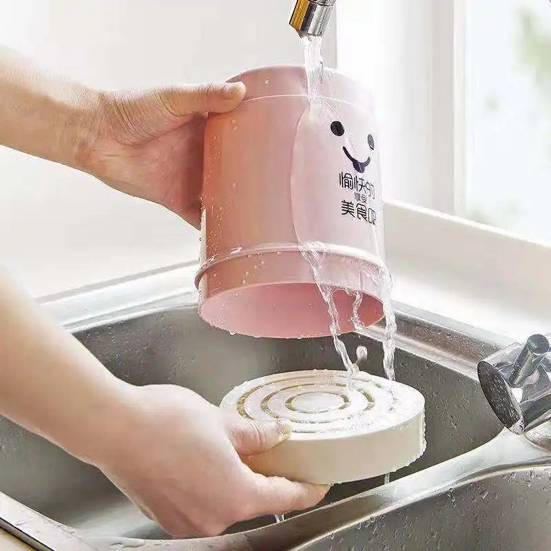 Plastic Cutlery Holder With Cover - My Store