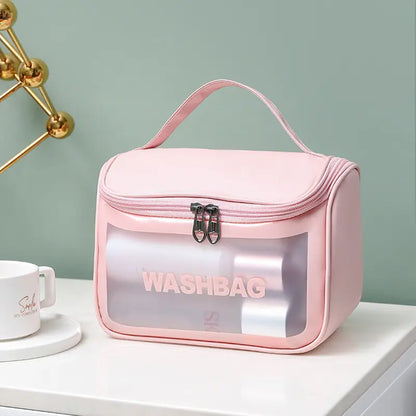 PU Leather Travel Cosmetic Wash Bag - My Store