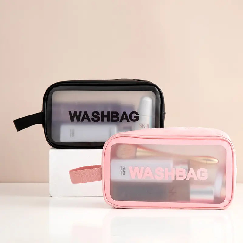 3 pcs set PU Leather Travel Cosmetics Washbag - My Store
