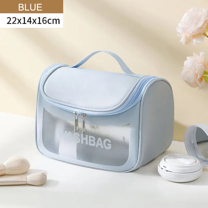PU Leather Travel Cosmetic Wash Bag - My Store