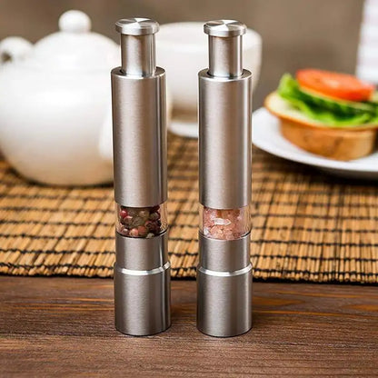 Stainless Steel Pepper Mill , Salt Pepper Grinder & Spice Grinder - My Store