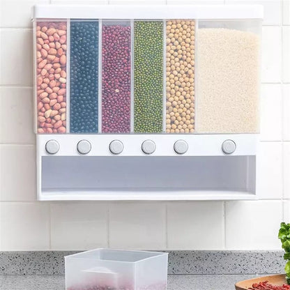 6in1 Wall-Mounted Cereal Dispenser - My Store