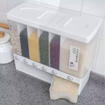 6in1 Wall-Mounted Cereal Dispenser - My Store