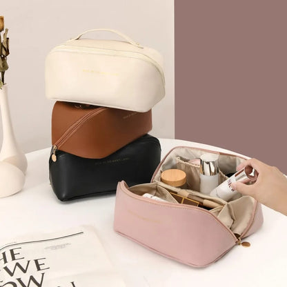 Leather Cosmetic Organizer Pouch - My Store
