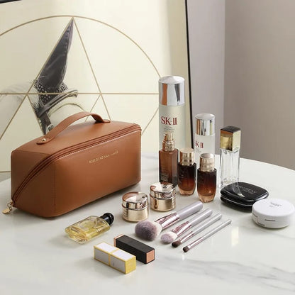 Leather Cosmetic Organizer Pouch - My Store