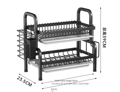 Multi-Tired Dish Rack - 2Layer & 3Layer - My Store