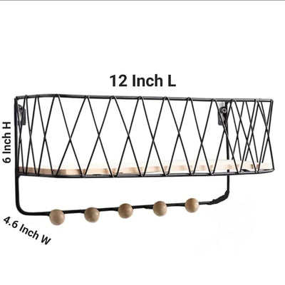 Criss-Cross Wall Storage Shelf - My Store