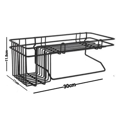 Wall-Mounted Metal Shower Caddy - My Store