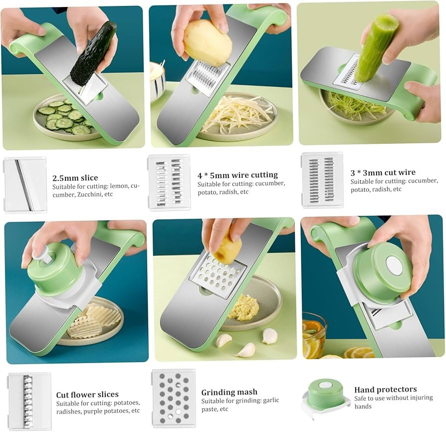 5-in-1  Multi-Functional Vegetable Cutter