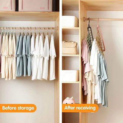 9 Hole Rotatable Hanger Space Saving Organizer - My Store
