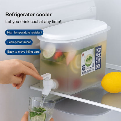 Fridge Beverage Dispenser with Tap