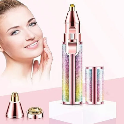 2 in 1 Rainbow Flawless Painless Face Hair Remover