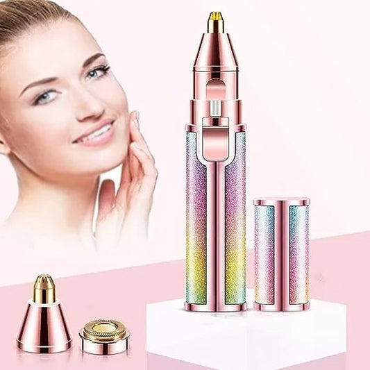 2 in 1 Rainbow Flawless Painless Face Hair Remover