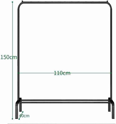 Single Pole Metal Cloth Stand - My Store