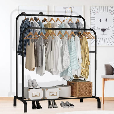 Double Pole Metal Cloth Stand - My Store