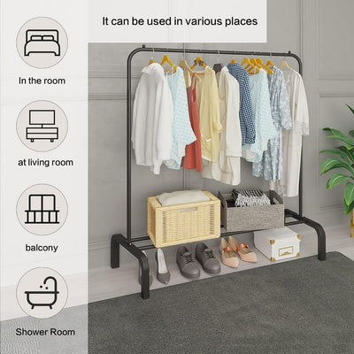 Single Pole Metal Cloth Stand - My Store
