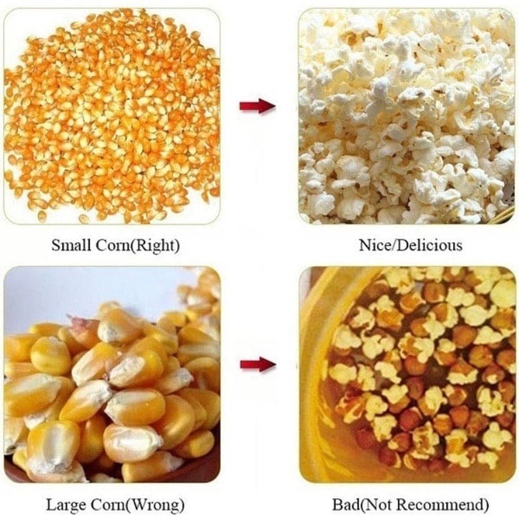 Electric Popcorn Maker Machine