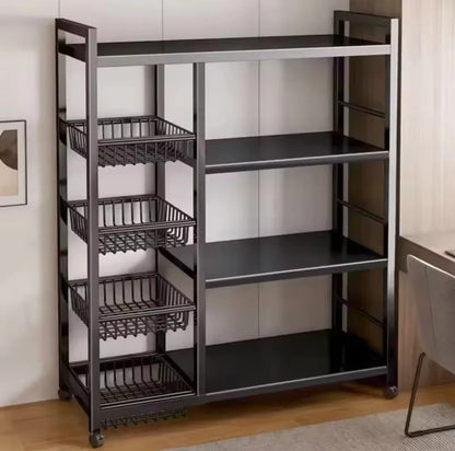Multifunctional Storage Rack with Wheels - My Store