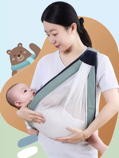 Adjustable Baby Carriers Strap Baby Sling with Clip For Infants Toddlers Multifunctional Shoulder Baby Carrier Comfortable