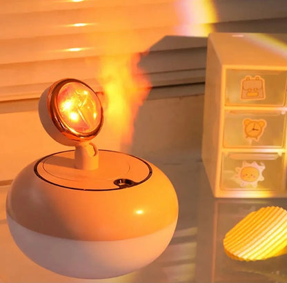Sunset Light with Humidifier
