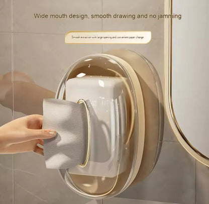 Acrylic Luxury Wall-Mounted Tissue Box 