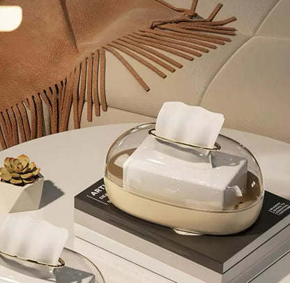 Acrylic Luxury Wall-Mounted Tissue Box 