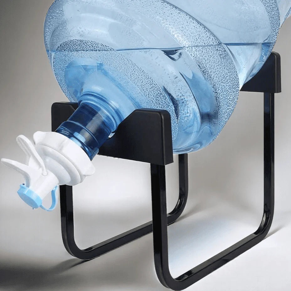 METAL STAND 19L WATER BOTTLE WITH WATER TAP WITH NOZZLE - My Store