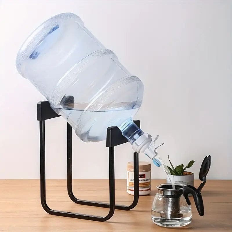 METAL STAND 19L WATER BOTTLE WITH WATER TAP WITH NOZZLE - My Store