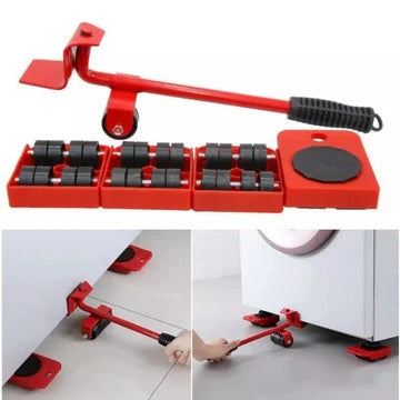 Set Of 5 Heavy Duty Furniture Lifter Transport Tool Set - My Store