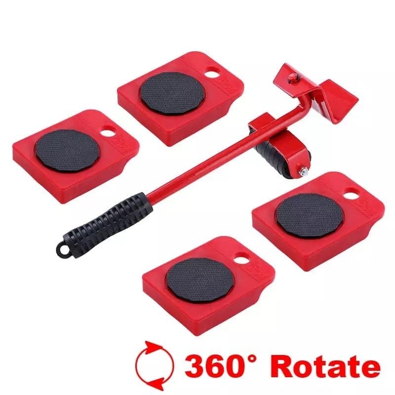 Set Of 5 Heavy Duty Furniture Lifter Transport Tool Set - My Store