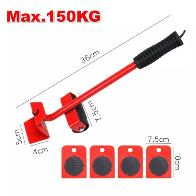 Set Of 5 Heavy Duty Furniture Lifter Transport Tool Set - My Store