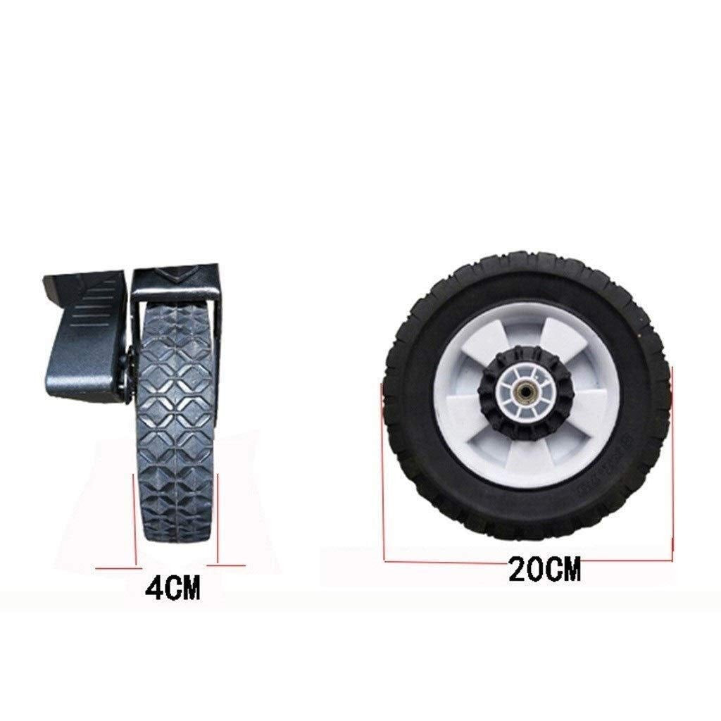 4 Wheel Heavy Duty Folding Bag Garden Trolley Cart Wagon Hand Pull