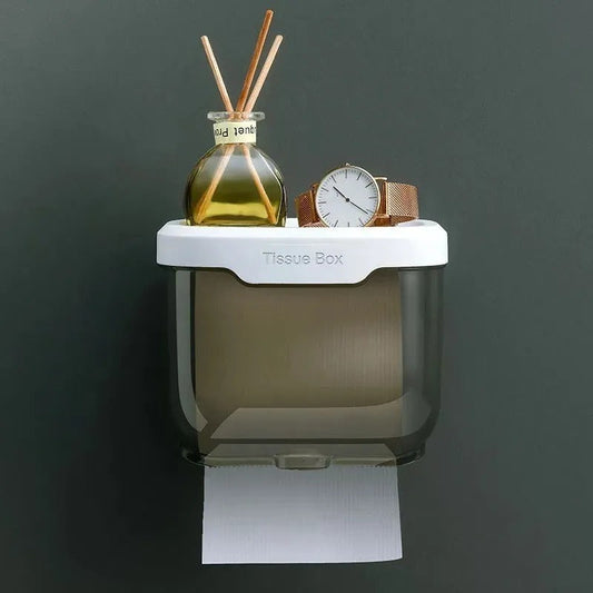 Wall Mounted Sticking Tissue Holder - My Store