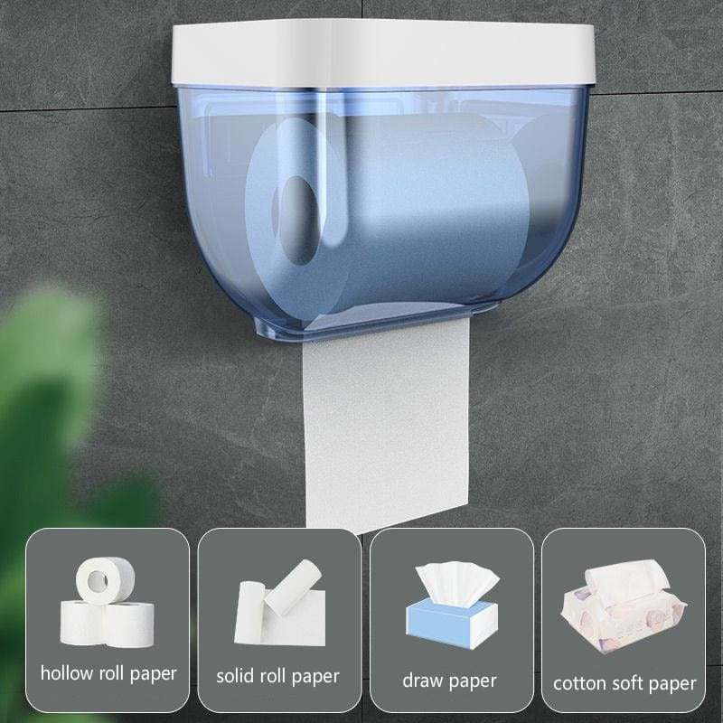 Wall Mounted Sticking Tissue Holder - My Store