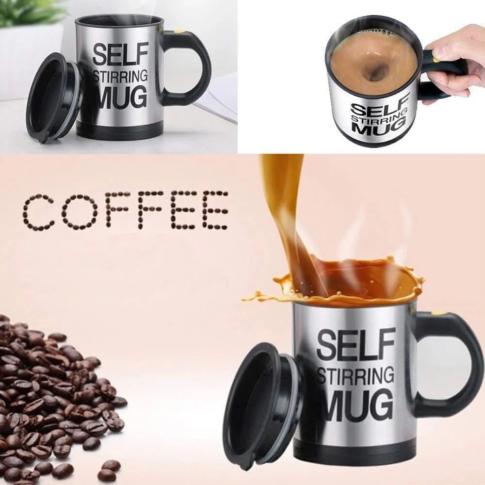 Electronic Self Stirring Travel Mug