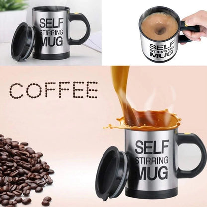 Electronic Self Stirring Travel Mug