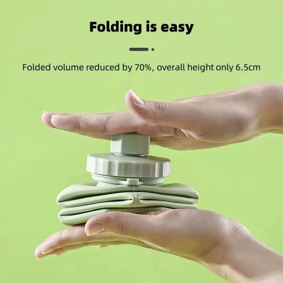 Silicone Folding Water Cup Portable Cycling Water Cup Bicycle Water Bottle
