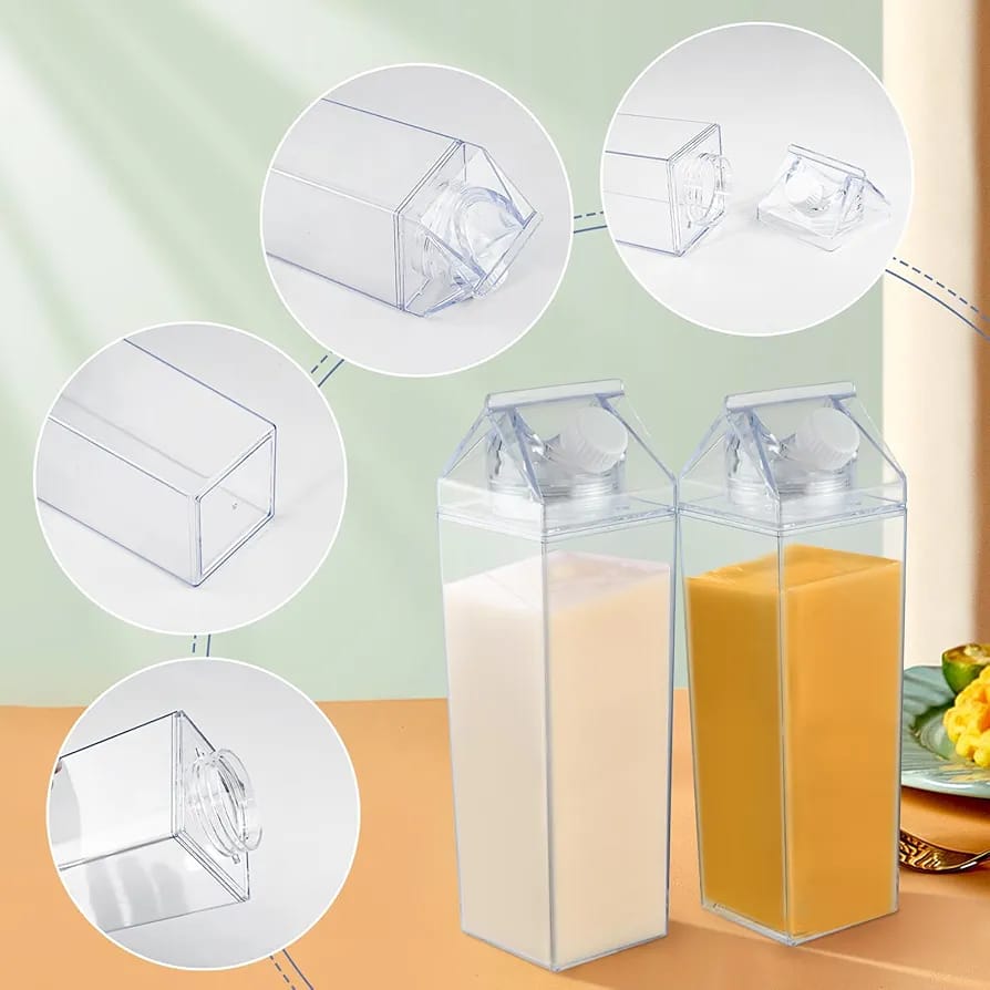 Transparent Milk Bottle 1000ML