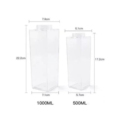 Transparent Milk Bottle 1000ML