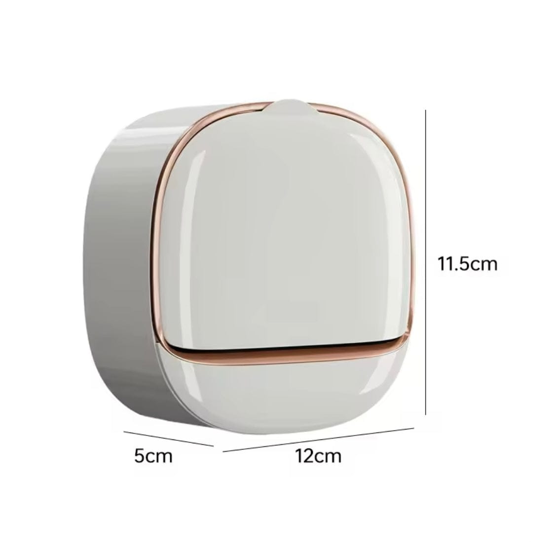 Wall Mounted Soap Box With Flip Cover - My Store