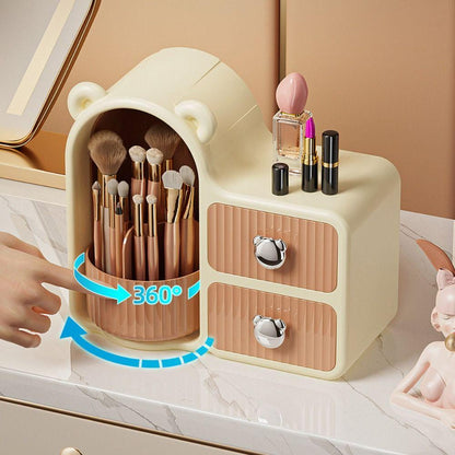 Bear Shape Make-up Storage Box