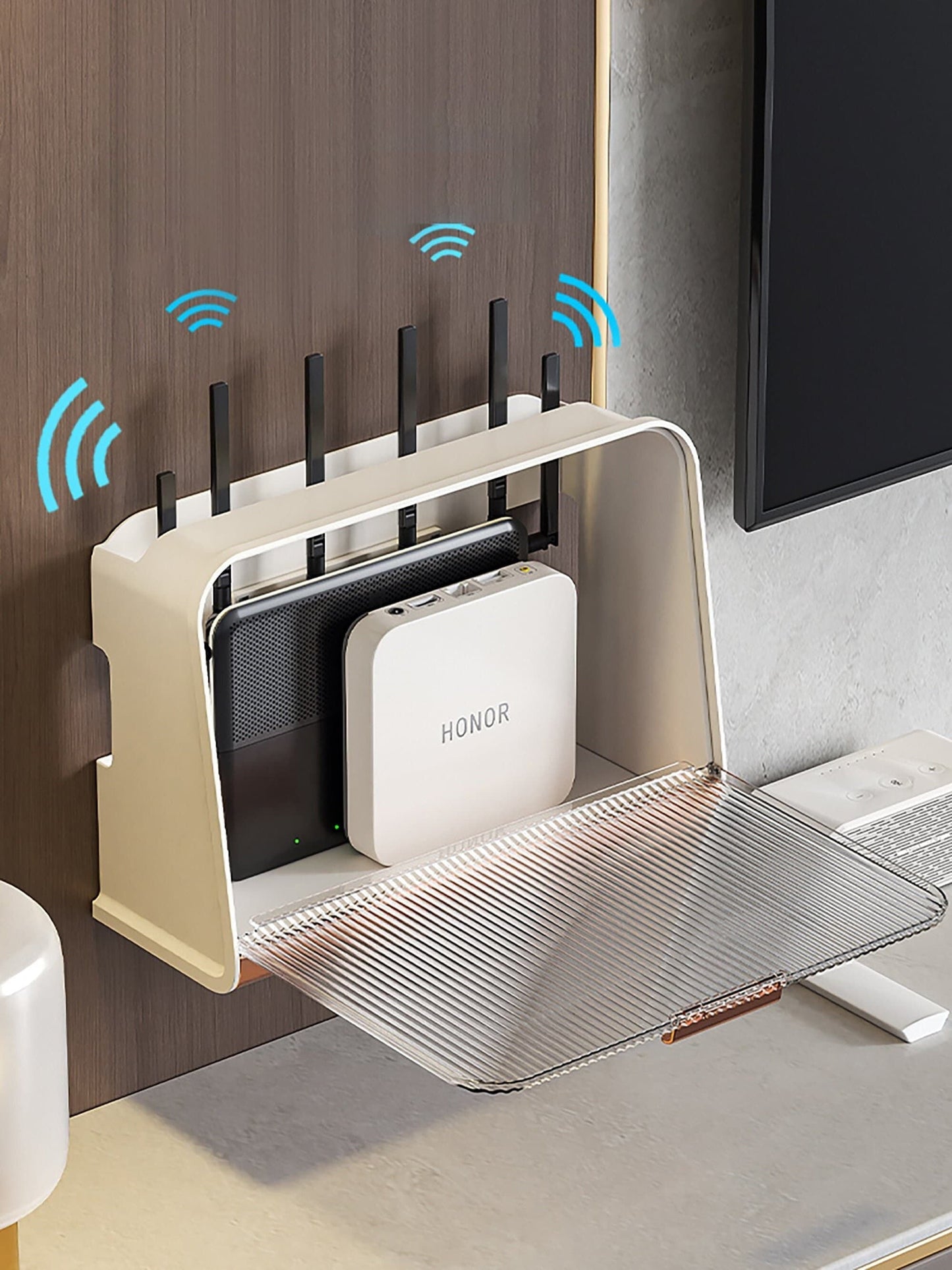 Luxury Wi-Fi Cabinet Storage Box