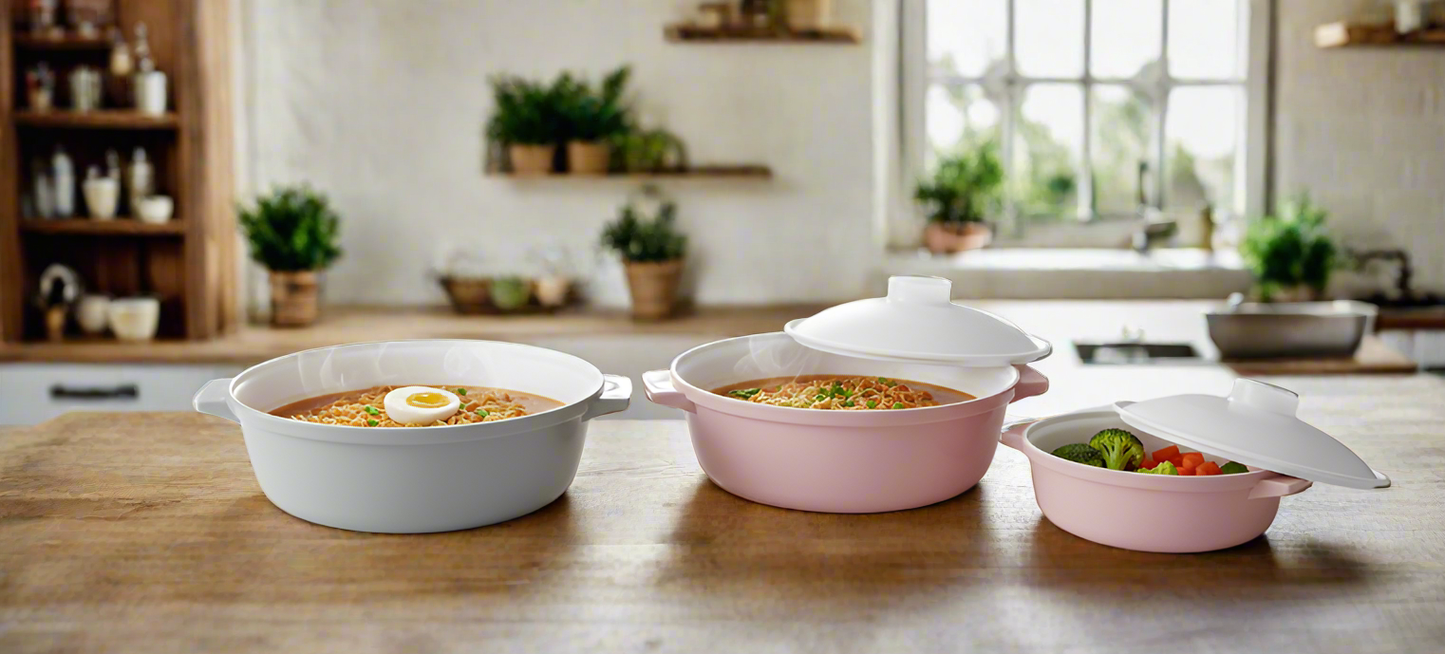 2-Piece Microwave Cooking Pot Set