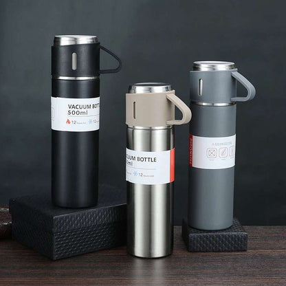 Vacuum Bottle and Mug Set