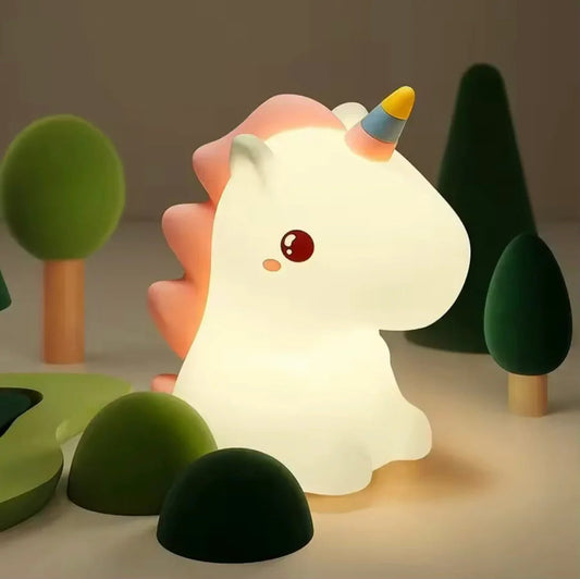 Unicorn Silicone Rechargeable  LED Night Lamp